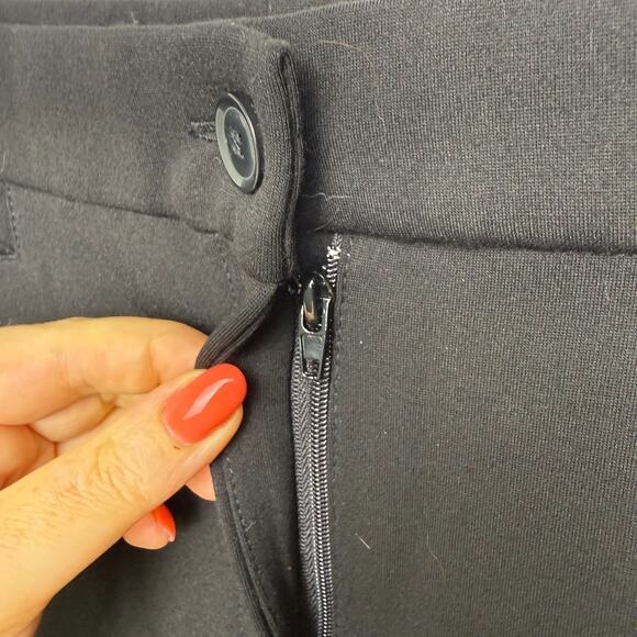 QVC Susan Graver Pants Womens Small Black Smart Ponte Slim Leg Trouser NWOT - Picture 3 of 11